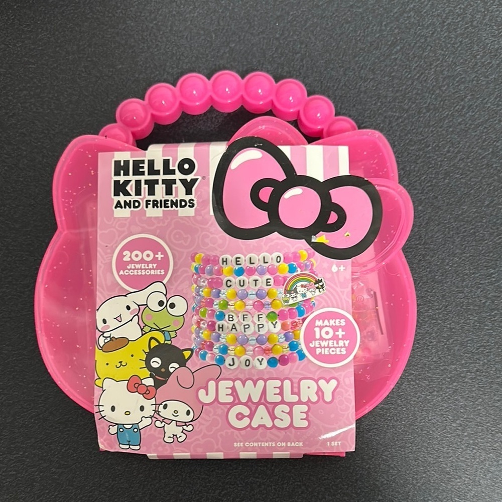 Hello Kitty Pink Jewelry Case